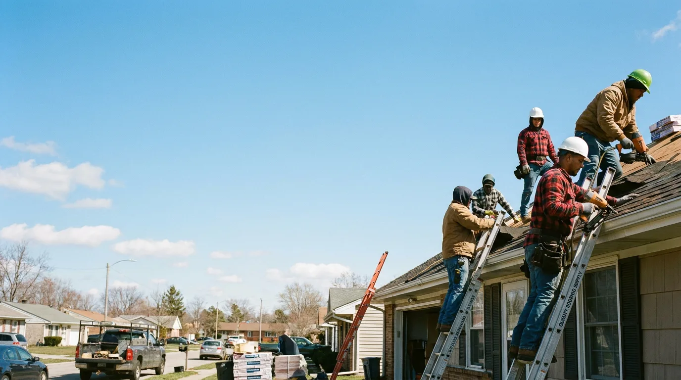 Roofing in Burlington, WI near me